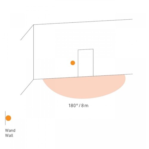 Steinel 66048 - spoljni infracrveni senzor ir 180 ap 180&amp;deg; IP54, beo Slike