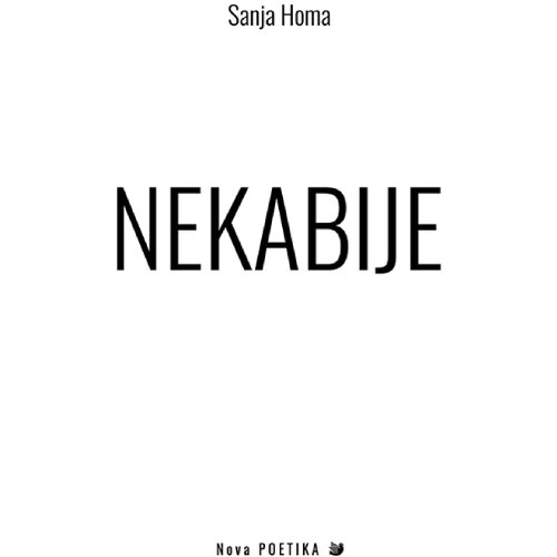 Izdavačka agencija Nova poetika Sanja Homa - Nekabije Cene