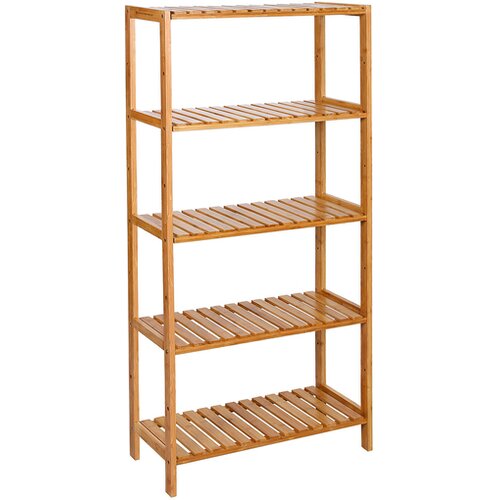 Songmics Bamboo prirodni regal 60 x 26 x 130 cm, BCB35Y Cijene