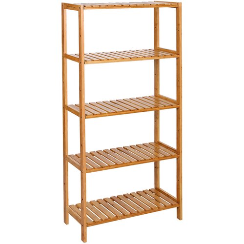 Songmics naravni regal Bamboo 60 x 26 x 130 cm, BCB35Y Cene