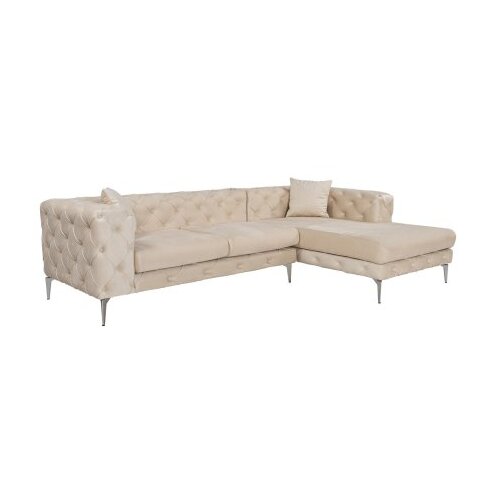 Atelier Del Sofa Ugaona garnitura Como Eco, 270 cm,x180 cm, Bež Slike