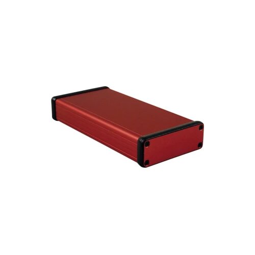 Hammond Electronics Profilno kući&amp;scaron;te, aluminij, crvena boja 160 x 78 x 27 1455J1601RD 1 kom. Slike