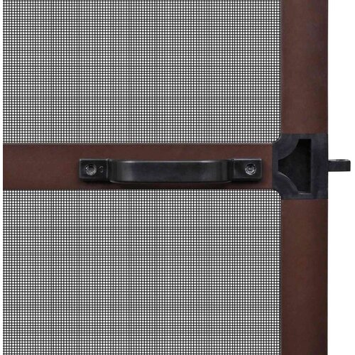  Zaslon za insekte s čepom Smeđa i crna 120 x 240 cm - Smeđa 120 x 240 cm Slike