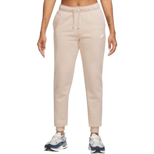 Nike Spodnji deli trenirke W NSW Club Fleece Pant Bež Slike