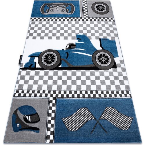 RugsX Preproge Preproga PETIT RACE Dirkač, Formula 1, avto 240x330 cm Modra Cene