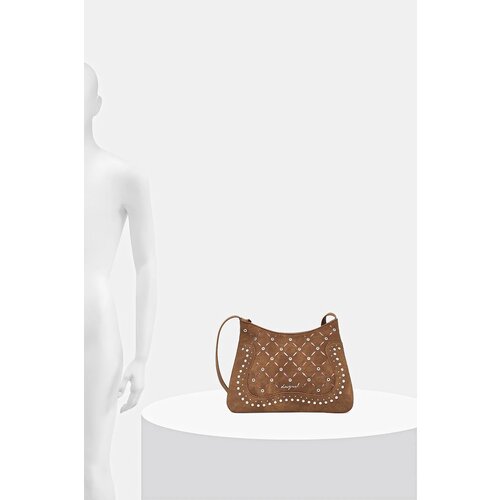 Desigual Torbica YANKEE MANAOS CAMEL rjava barva, 25WAXPB4 Slike