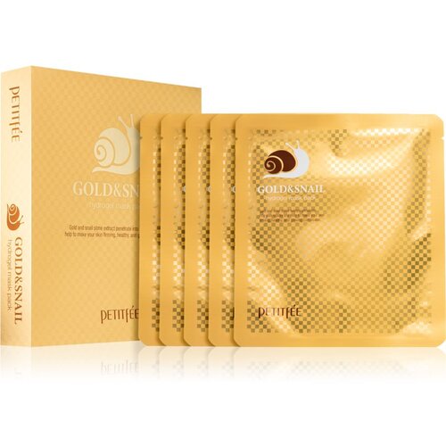 Petitfée Gold & Snail intenzivna hidrogelna maska s polžjim ekstraktom 5x30 g Cene