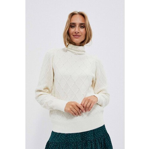 Moodo Turtleneck with geometric stitching Cijene