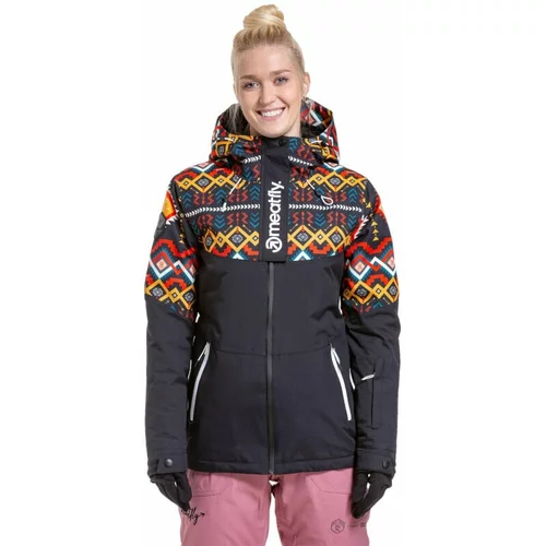 Meatfly Kirsten Womens SNB and Ski Jacket Black S