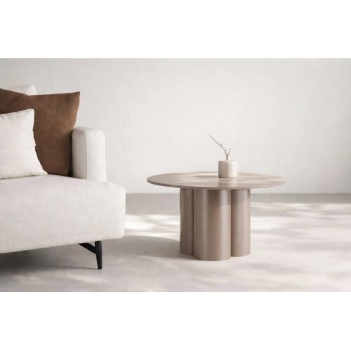 Venture Home Olivia klub stolić ⌀80 cm, smeđi Cijene
