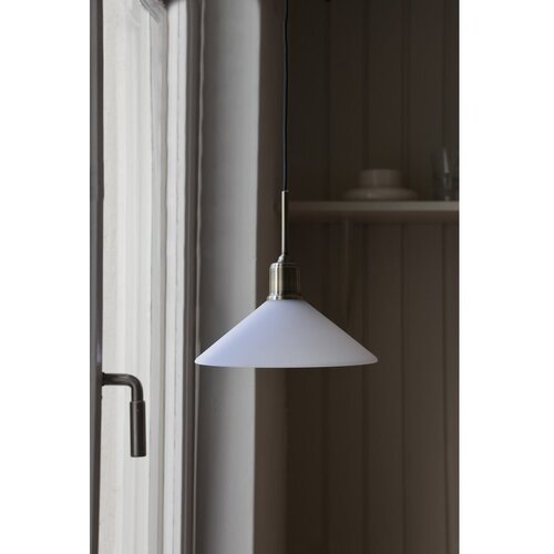 Marksl&amp;ouml;jd 108867 - Luster na sajli VELA 1xE27/40W/230V mesing/bela Slike