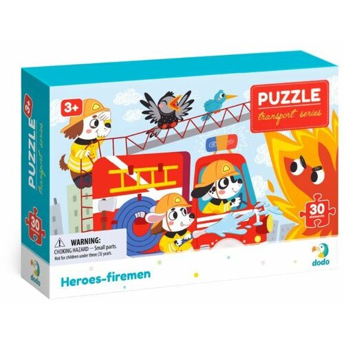  puzzle 30 delova vatrogasac Cene