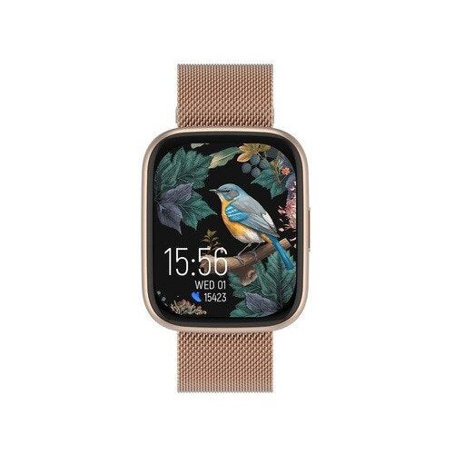 Forever ForeVigo 4 SW-330 Rose Gold pametni sat 1,95&amp;quot; AMOLED, Bluetooth pozivi, IP68 Slike