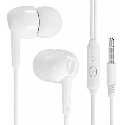 XO stereo slušalice 1.15m EP37 bele Slike
