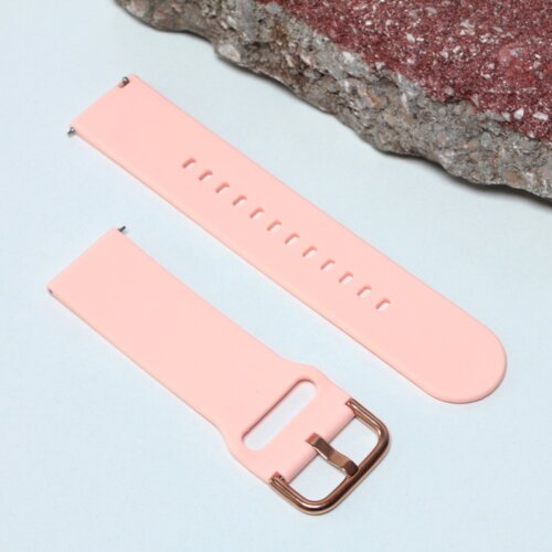 narukvica glide za smart watch 22mm svetlo roze Slike