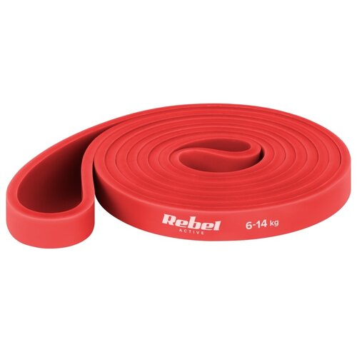 Rebel ACTIVE Set lateks traka za vežbanje Power Band PLs-2, otpor 4-45 kg, 4 traka u setu, model RBA-3000-S4 Slike