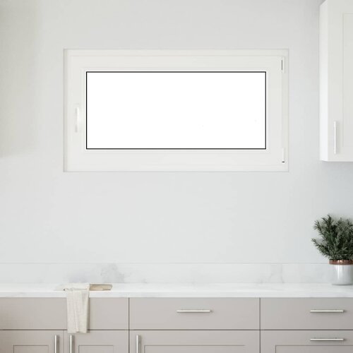 VidaXL kletno okno &amp;quot;risor&amp;quot; 110x70 cm vrtljivo-nagibno din desno belo Slike