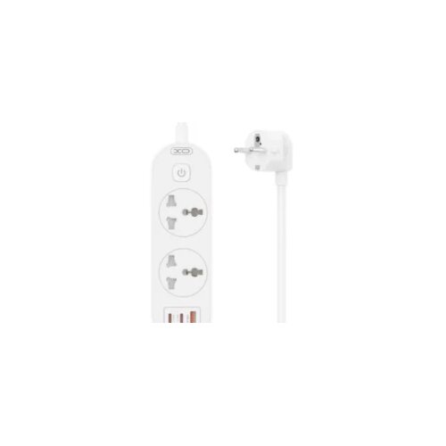 XO WL31 Produžni kabl sa za&scaron;titom 3 utičnica 2xType-C 1xUSB 30W 1,5m Cijene