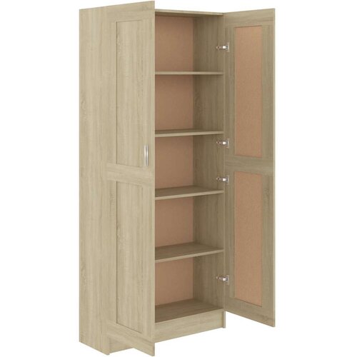  za knjige boja hrasta sonome 82,5x30,5x185,5 cm drveni Slike