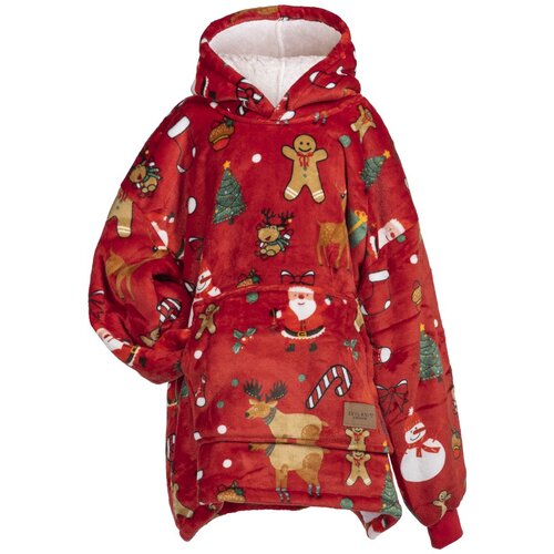 Svilanit odeja otroški hoodie Xmass plus darilo nogavičke Cene