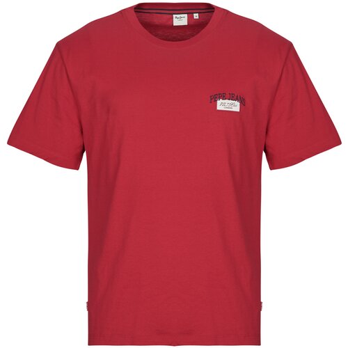 PepeJeans Majice s kratkimi rokavi MASON TEE Rdeča Slike