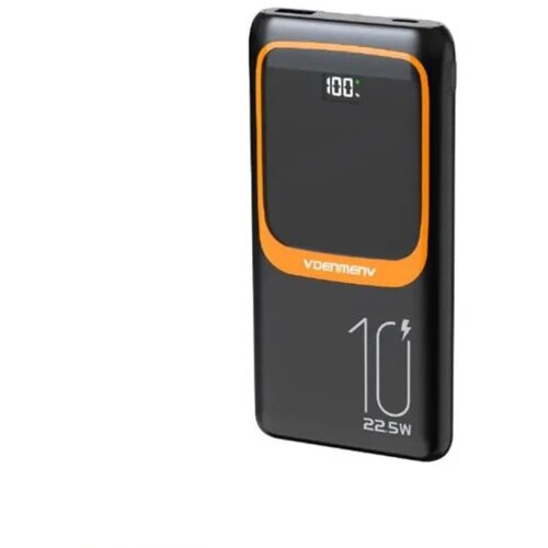 Denmen Power bank DP29 10000Mah 22.5W/1xTypeC/1x USB-A/type C kabal/lighting kabal/crni Cene
