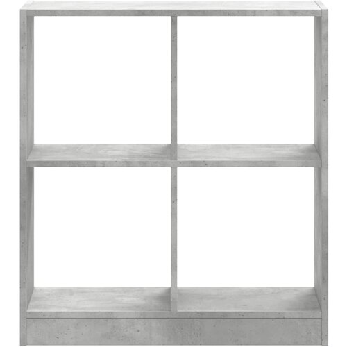 Regal za knjige boja betona 68,5x32x75 cm konstruirano drvo Slike
