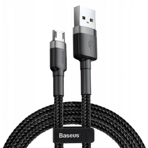 Baseus kabel trajna najlonska pletena žica usb / micro usb QC3.0 2.4A 1m Slike