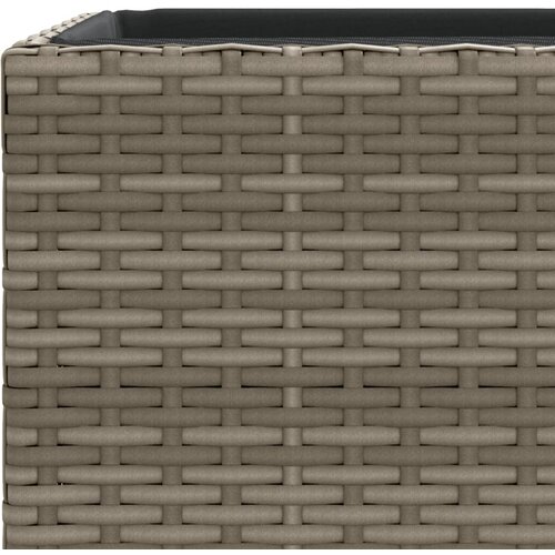  Vrtna sadilica siva 30 x 30 x 60 cm od poliratana Slike