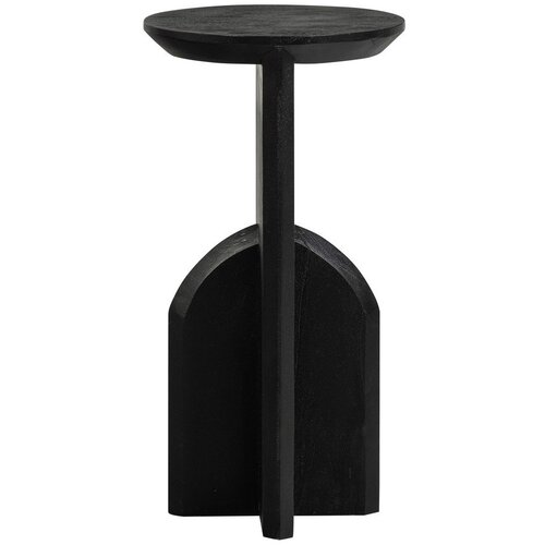 WOOOD Okrogla stranska mizica iz masivne akacije &amp;oslash; 30 cm Kioni &amp;ndash; Slike