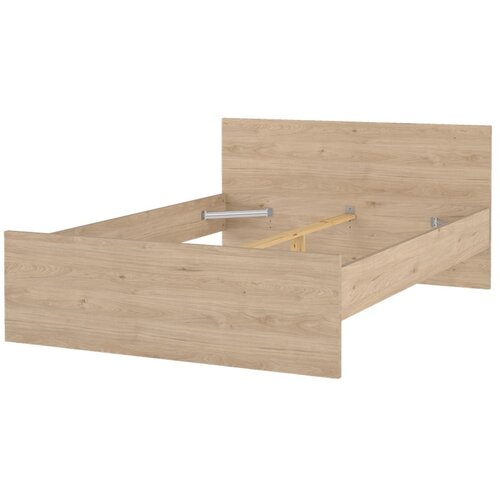 Tvilum Bračni krevet u dekoru hrasta bez podnice 140x200 cm u prirodnoj boji Naia &amp;ndash; Slike