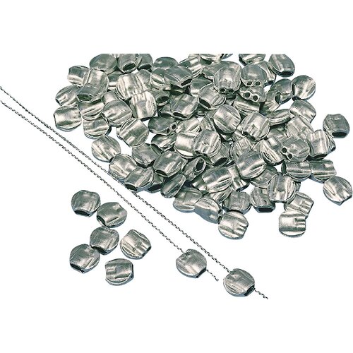 Ratioform plombe, svinec, de 2000 kosov, 10 x 10 mm Slike