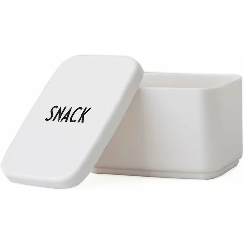 Design Letters bijela kutija za grickalice Snack, 8,2 x 6,8 cm
