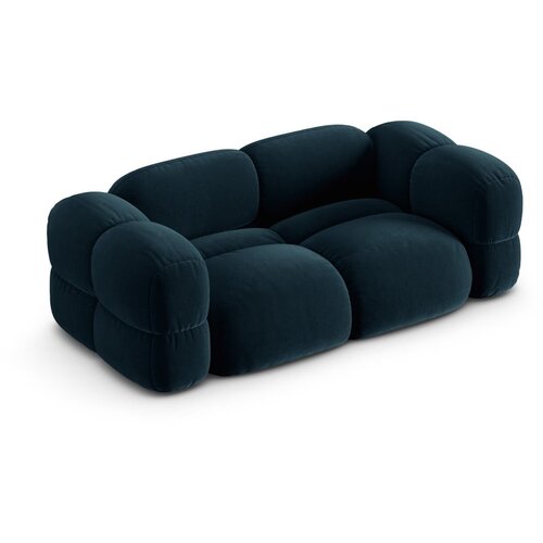 Cosmopolitan Design Tamno plava bar&amp;scaron;unasti sofa 210 cm Loretto &amp;ndash; Slike