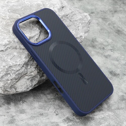  maska carbon magsafe za iphone 16 pro max/ plava Cene