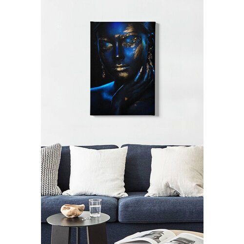 Wallity kanvas tablo (50 x 70) - 32 multicolor decorative canvas painting Cene