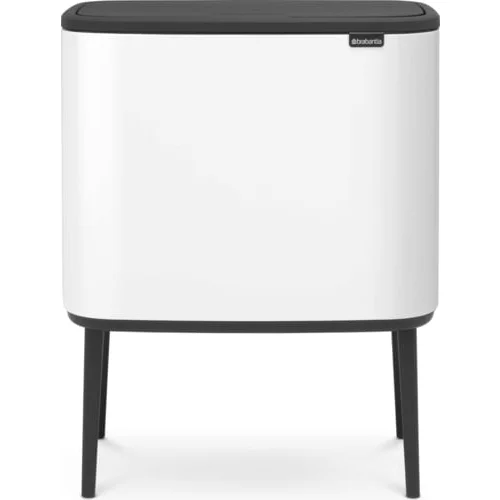 Brabantia Bo Touch Bin 36 L z vložkom iz umetne mase - Bela