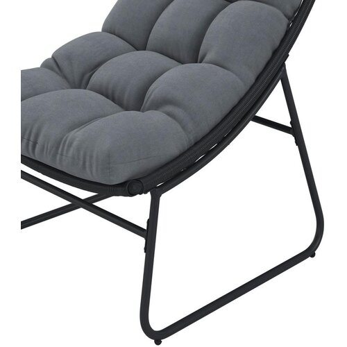 Bessagi Garden set za balkon elia, 3-Delno, siva, črna Slike