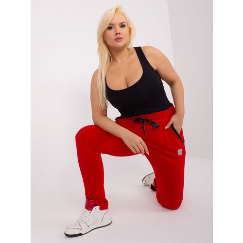 RELEVANCE Sweatpants-RV-DR-6736.58-red Cene