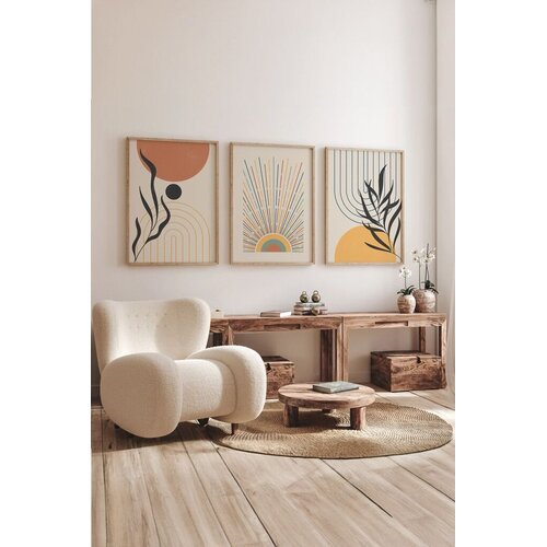 Wallity slika 3Dartsoho24, 3 dijela, 33 x 48 cm Cijene