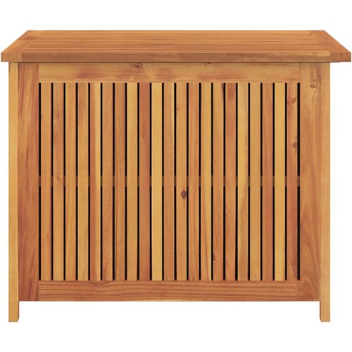 VidaXL Vrtna kutija za pohranu 75x75x58 cm od masivnog drva bagrema Slike