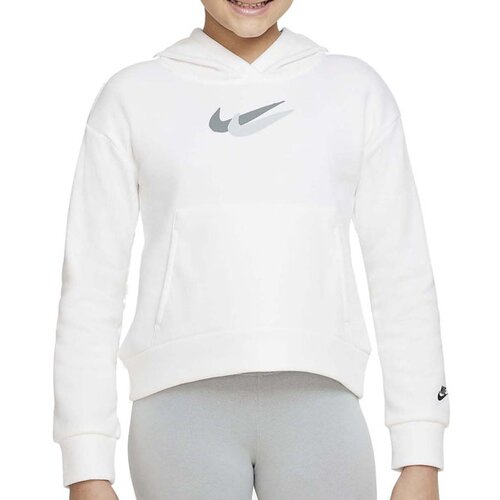 Nike duks za devojčice g nsw flc hoodie ssnl prnt DQ9127-100 Slike