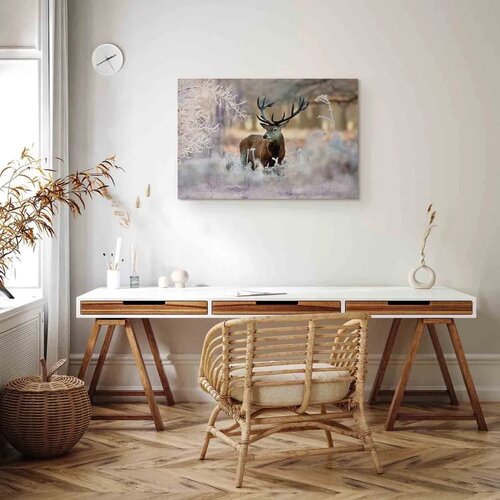  Slika - Deer in the Cold 120x80 Standard Slike