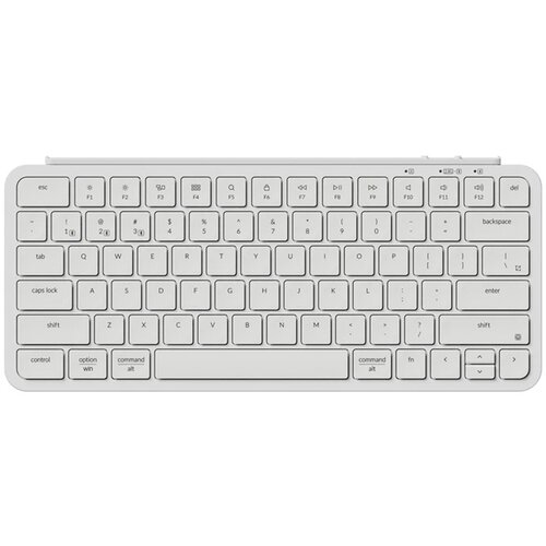 KEYCHRON B1 Pro 2.4G ultra tanka bežična tipkovnica, bijela Slike
