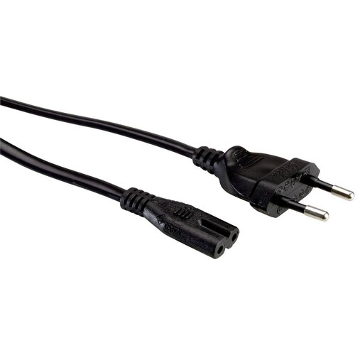 Value napajalni kabel Euro plo&scaron;čati vtič do C7\, 2-polni\, črn\, 3 m 19.99.2092 tok napajalni kabel črna 3.00 m, (20414948) Cene