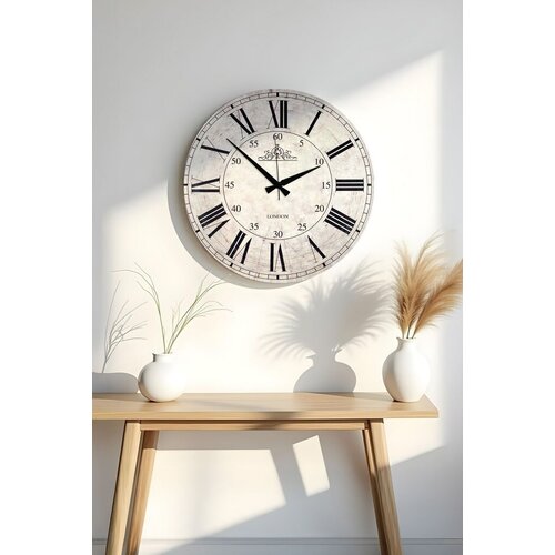 Wallity Dekorativni zidni sat Huhuas00026, 50x50 cm Cene