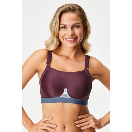 Triumph Športni modrček Triaction Gravity Lite Burgundy Cene