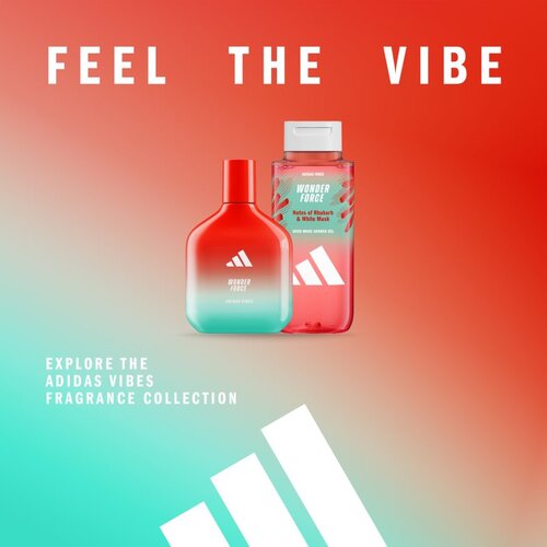 Adidas Vibes Wonder Force gel za prhanje uniseks 250 ml Slike