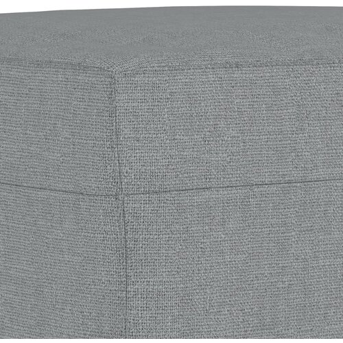  4-dijelni set sofa s jastucima svjetlosivi od tkanine Siva Slike
