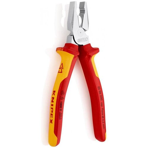 Knipex kombinovana kle&amp;scaron;ta 1000V 200mm - 02 06 200 Slike